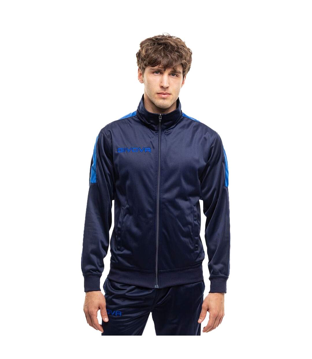 Ensemble De Survêtement Tuta Revolution Homme Bleu Marine Bleu Givova-4