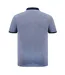 Mens Cotton Pique Polo Shirt Navy White SoulCal-2
