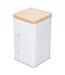 Boîte à Pâtes Scandi 18cm Blanc-4