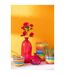 Vase Bulle en Verre Mexican 32cm Fuchsia-2