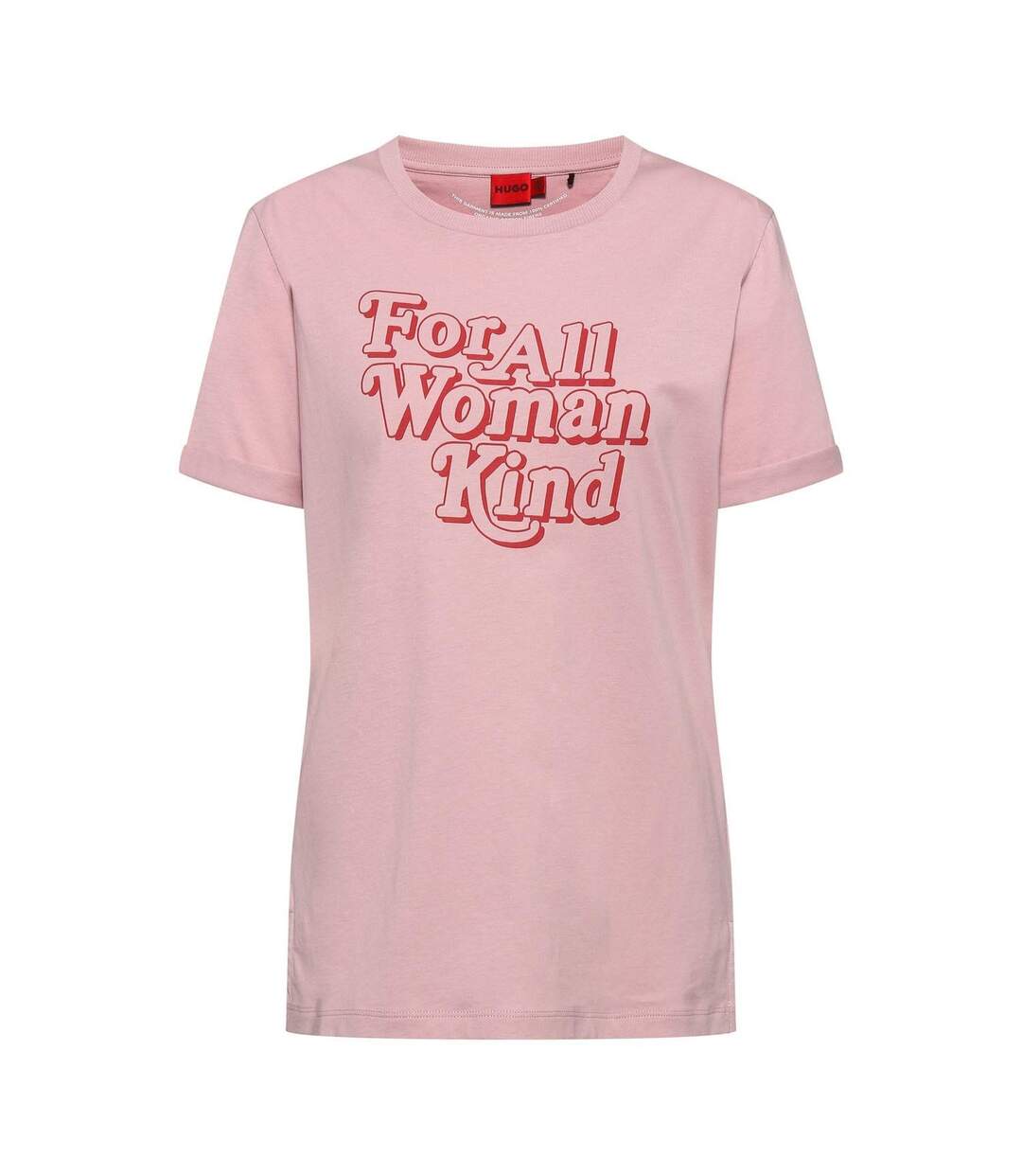 T-shirt Dibiusa Femme Rose Hugo-2