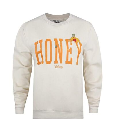Winnie the Pooh Womens/Ladies Honey Sweatshirt (Stone/Orange)