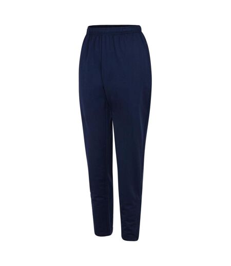 Womens/ladies club essential polyester jogging bottoms dark navy Umbro
