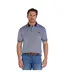 Mens Two Tone Pique Polo Shirt Navy Raging Bull-2