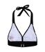 Regatta Womens/Ladies Flavia Polka Dot Bikini Top (Black/White) - UTRG8929