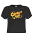 Womens/ladies Script Cypress Hill Crop Top Charcoal Amplified-1