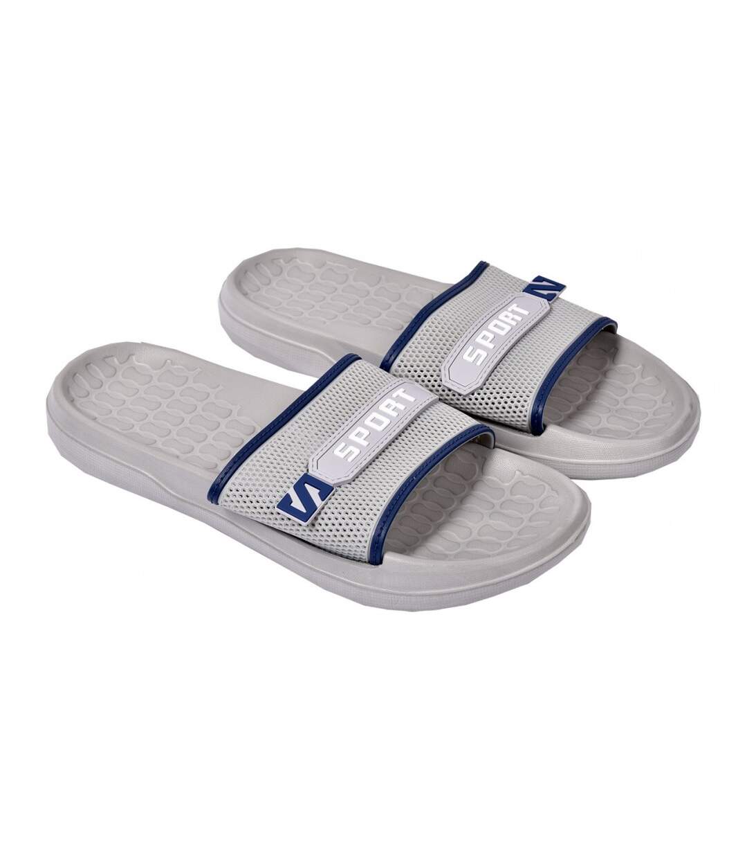 Claquette Homme antidérapante - Sandale de Piscine --1
