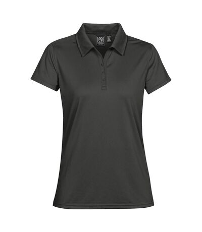 Womens/ladies Eclipse Piqué Polo Shirt Carbon Stormtech