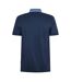 Polo Manches Courtes Motif/style Détail Contrasté Homme Bleu Foncé Boss-2