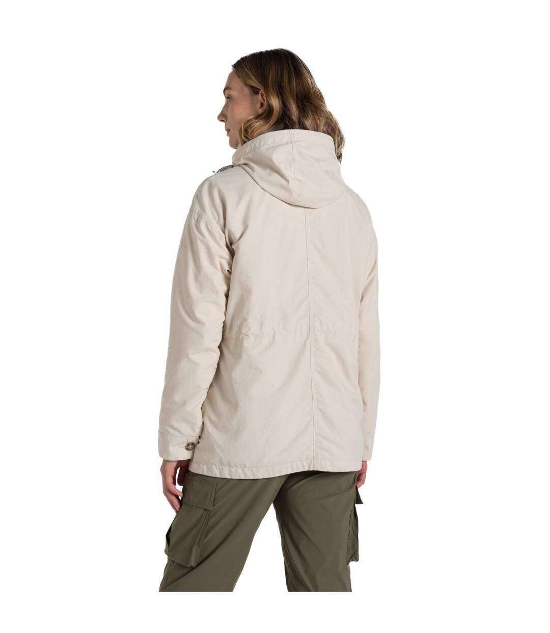 Veste adventure femme beige gris Craghoppers