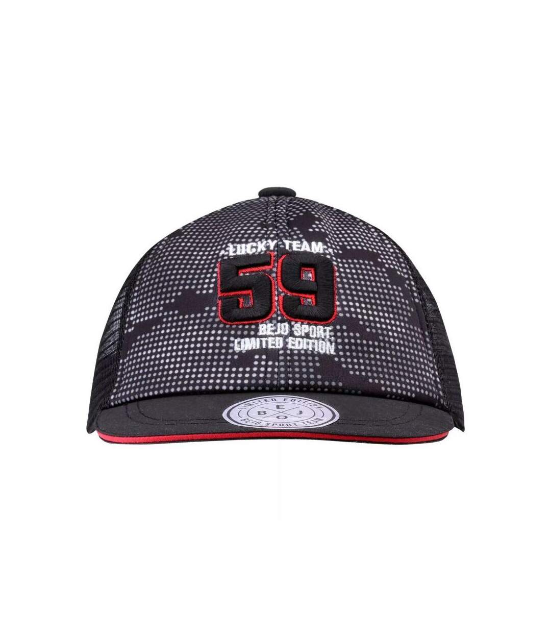 Casquette De Baseball Logan Enfant Noir Bleu Marine Foncé Bejo-1