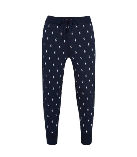 Mens Cotton Unicorn Jogging Bottoms Navy Ralph Lauren