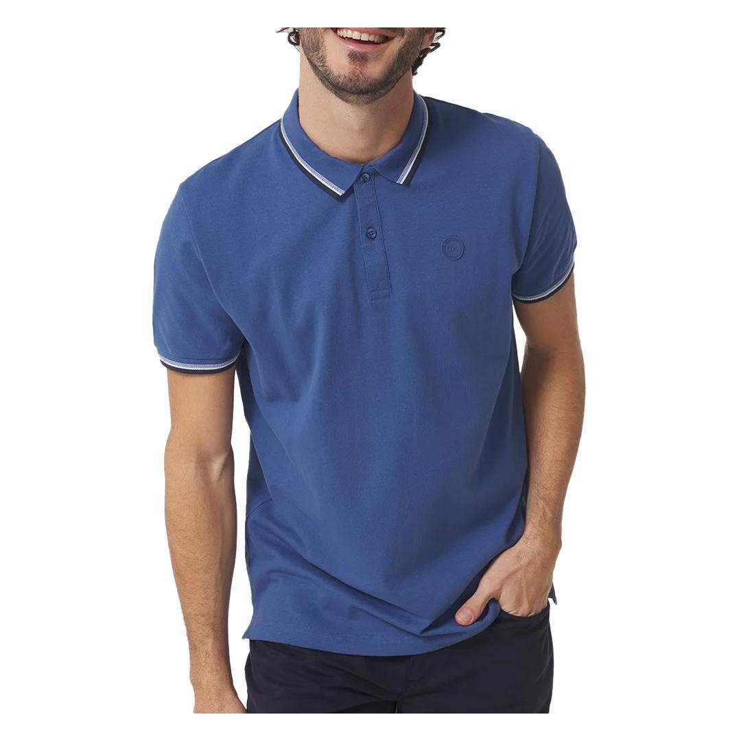 Polo Bleu Homme TBS Yvanee - 3XL-1