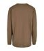 Build Your Brand Mens Long Sleeve Sweater (Olive)