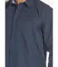 Chemise foncée coton détails contrastants-4