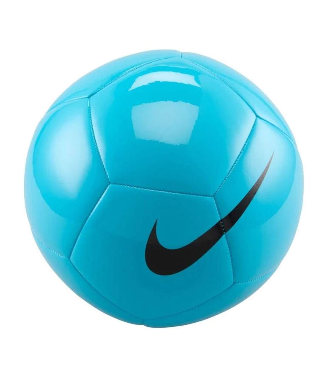 Ballon De Foot Motif/style Swoosh Pitch Team Taille 5 Bleu Nike-1