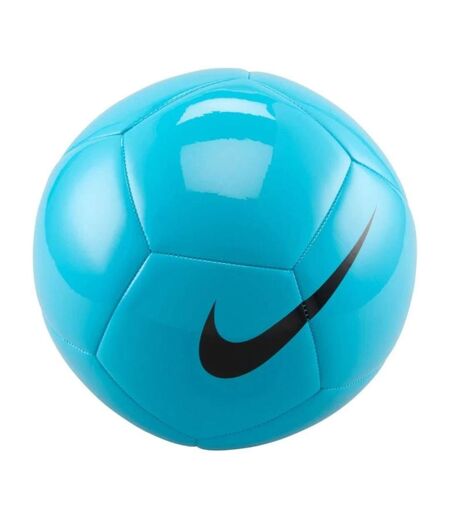 Ballon De Foot Motif/style Swoosh Pitch Team Taille 5 Bleu Nike