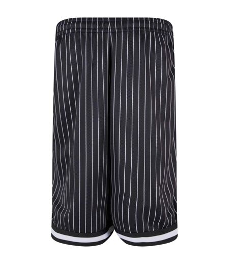 Short Motif/style Rayé Homme Noir Blanc Urban Classics