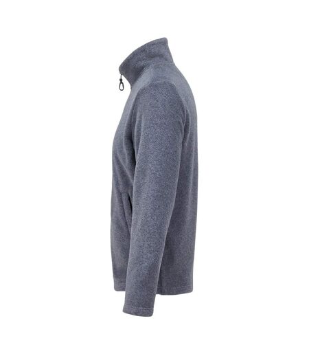 Unisex Adult Microfleece Jacket Grey Marl SOLS