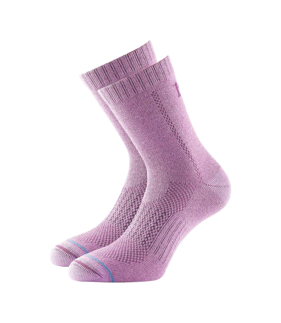 Womens/ladies all terrain socks raspberry 1000 Mile-2