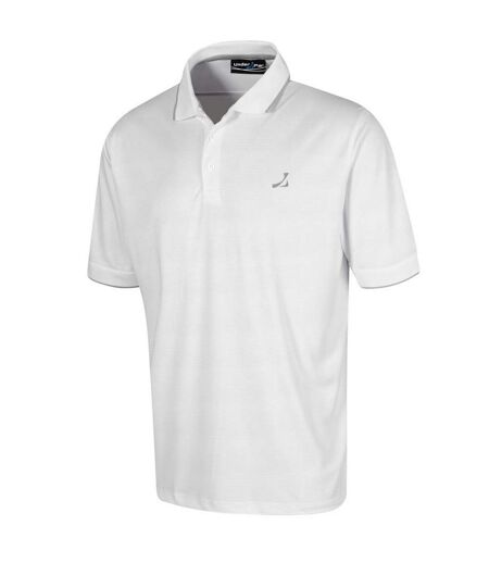 Polo homme blanc Under Par