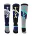 3 Pack Mens Ski Socks Cushioned Thermal Moisture Wicking Winter Sports Socks-3