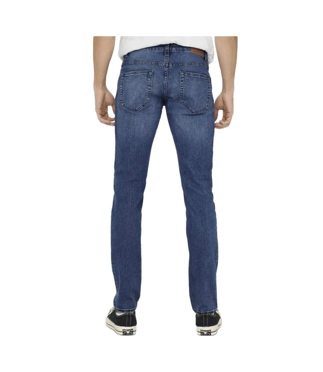 Jean slim bleu homme only & sons 22024327-2