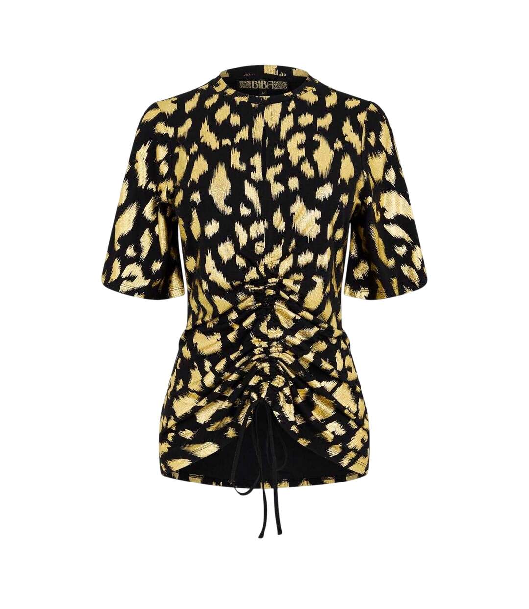 Haut Motif/style Trou De Serrure Femme Marron Noir Biba-2