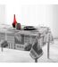 Nappe Déco Imprimée Neha 150x240cm Noir-1