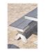 Table de Jardin & 2 Bancs Annecy 175cm Blanc-4