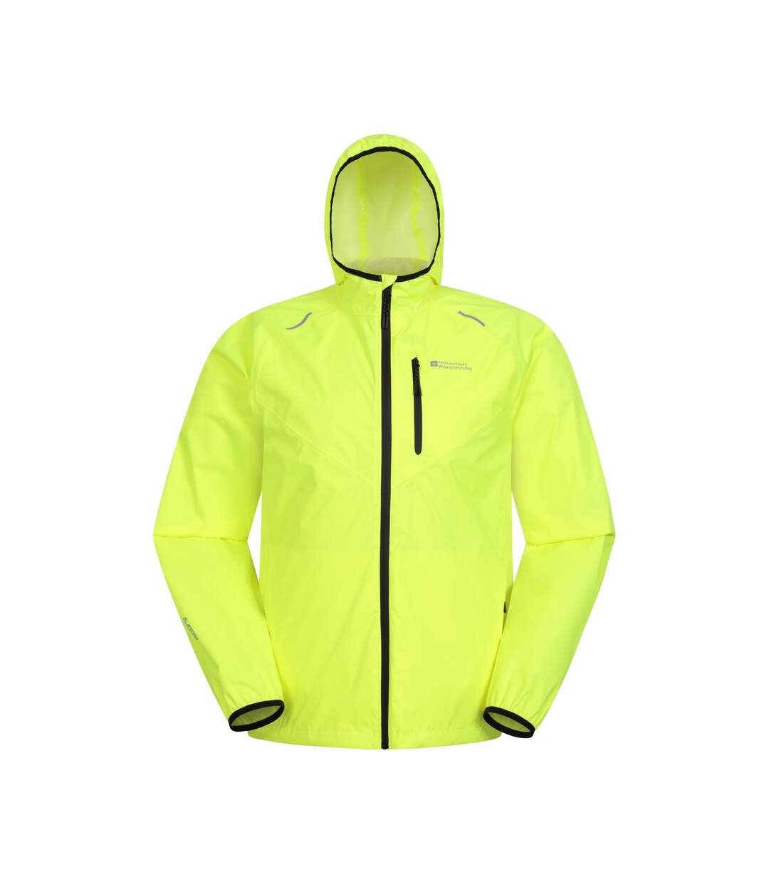 Veste imperméable cadence homme jaune vif Mountain Warehouse-1