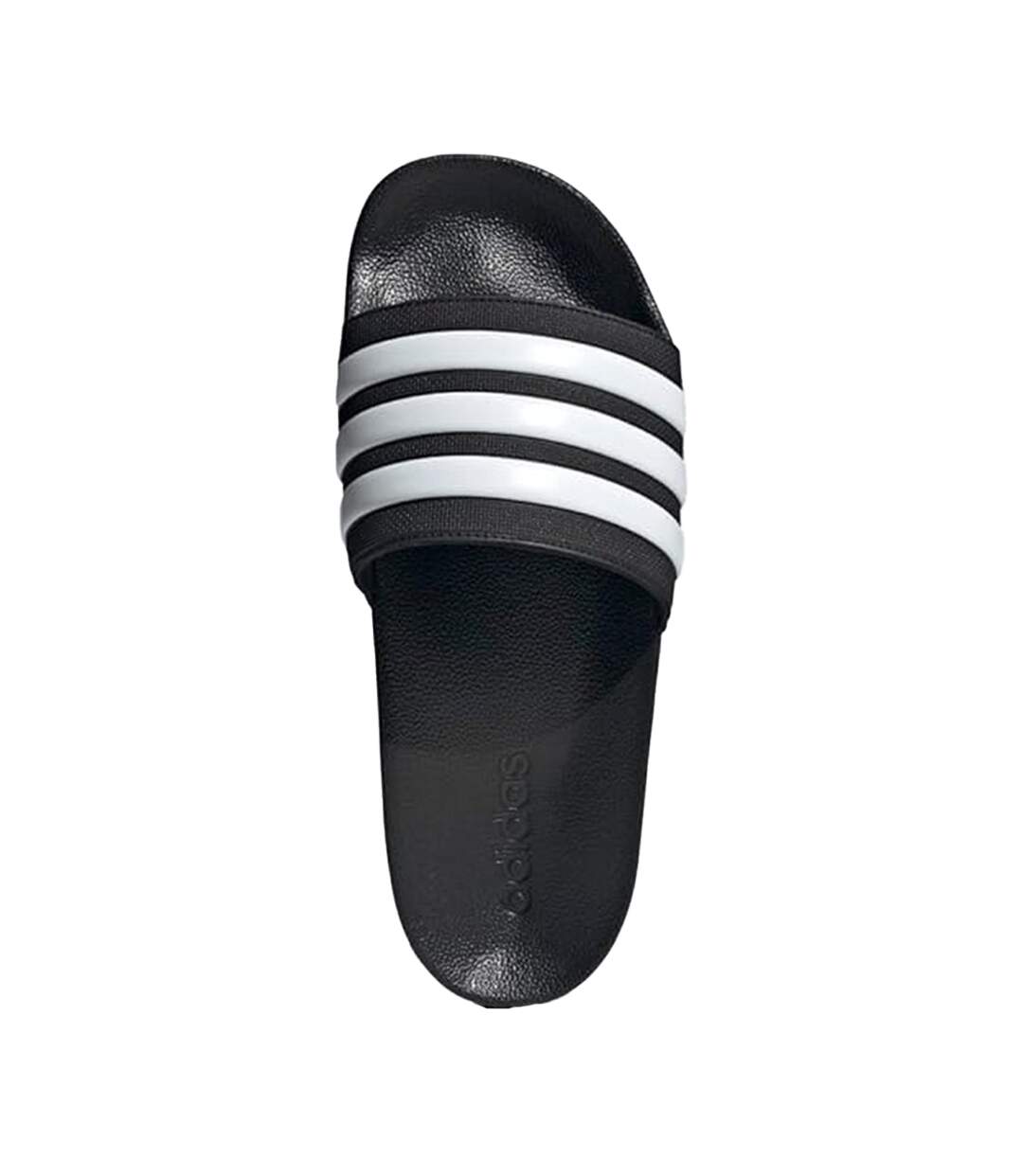Unisex Adult Adilette Shower Sliders Black White Adidas-4