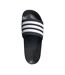 Unisex Adult Adilette Shower Sliders Black White Adidas-4