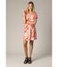 Robe exotique en viscose avec imprimé tropical PIA-1