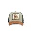 Casquette trucker avec filet souple en coton avec patch Lion Hatfield-2