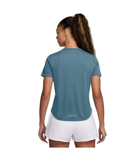 Haut Motif/style Swoosh Femme Bleu Gris Nike
