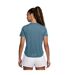 Haut Motif/style Swoosh Femme Bleu Gris Nike-2