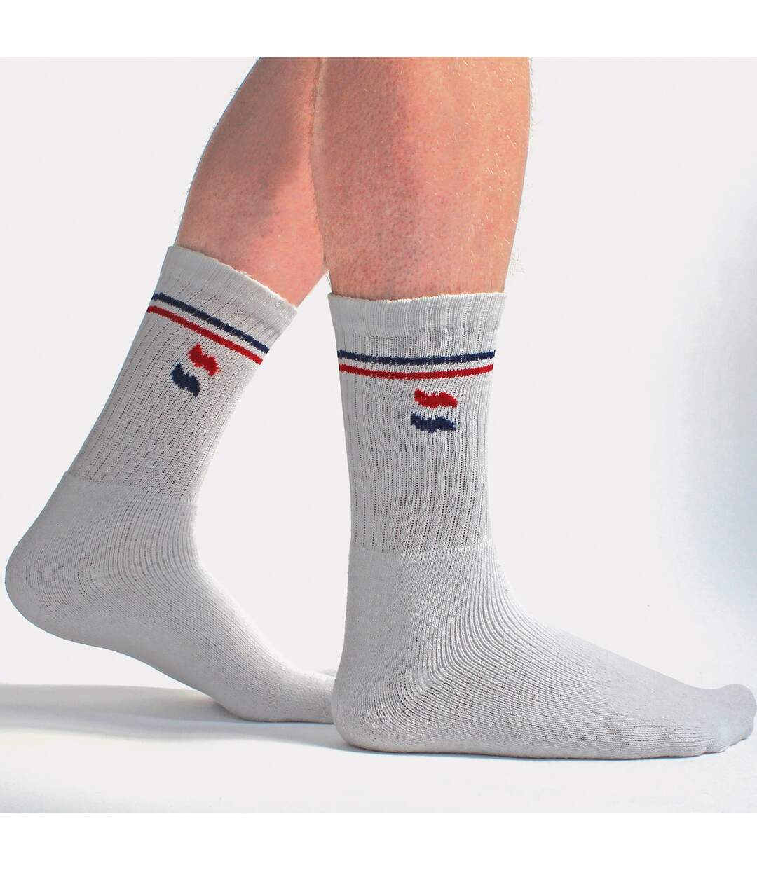 Lot de 24 paires de chaussettes de sport classiques pour hommes-3
