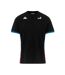 T-shirt noir/turquoise homme kappa adirend - 3xl-1