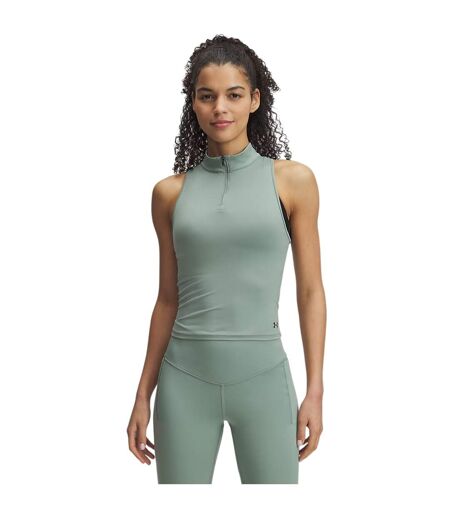 Débardeur Sans Manches Vanish Femme Vert Under Armour