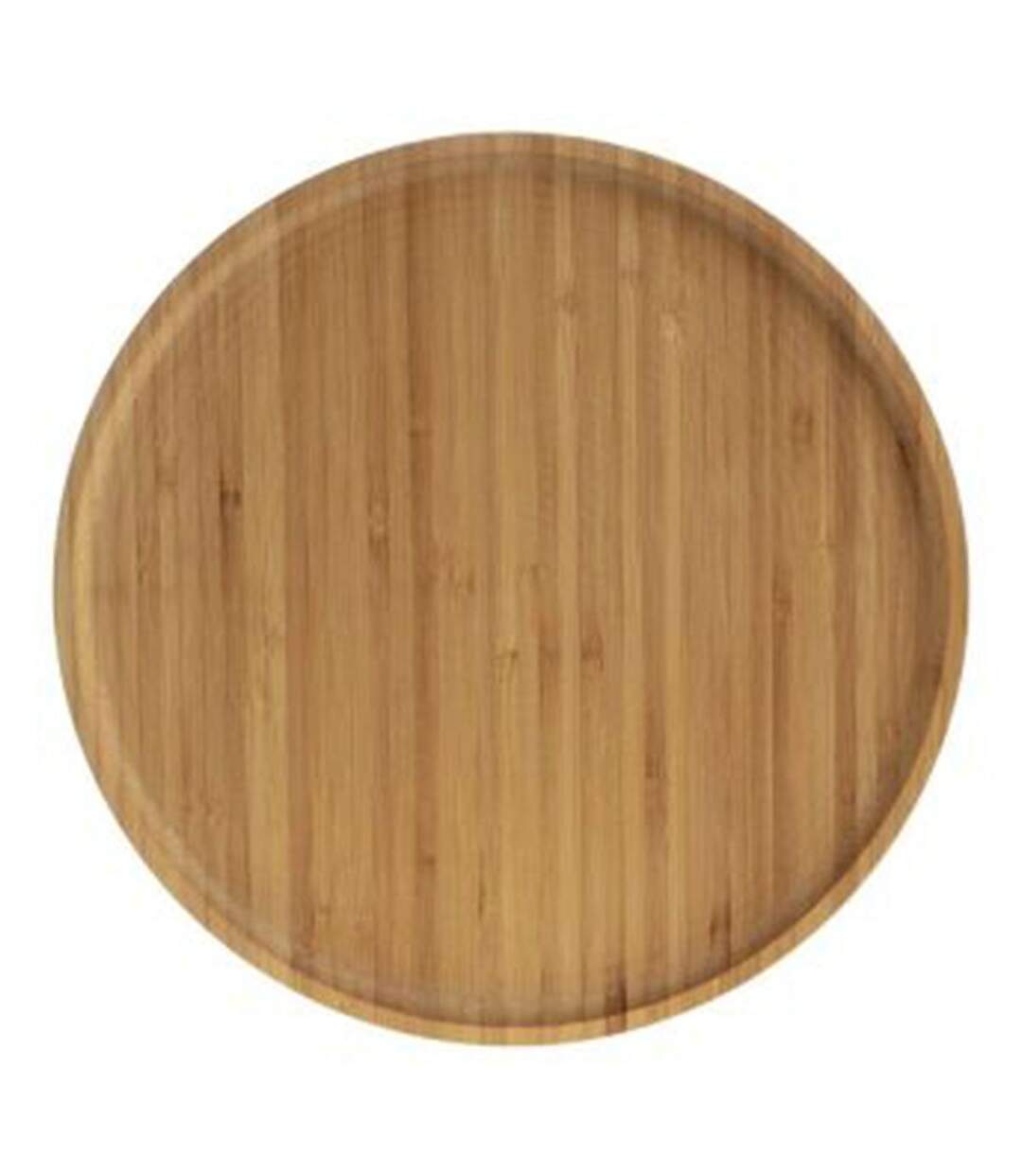 Lot de 6 Assiettes à Dessert Bambou 19cm Naturel-1