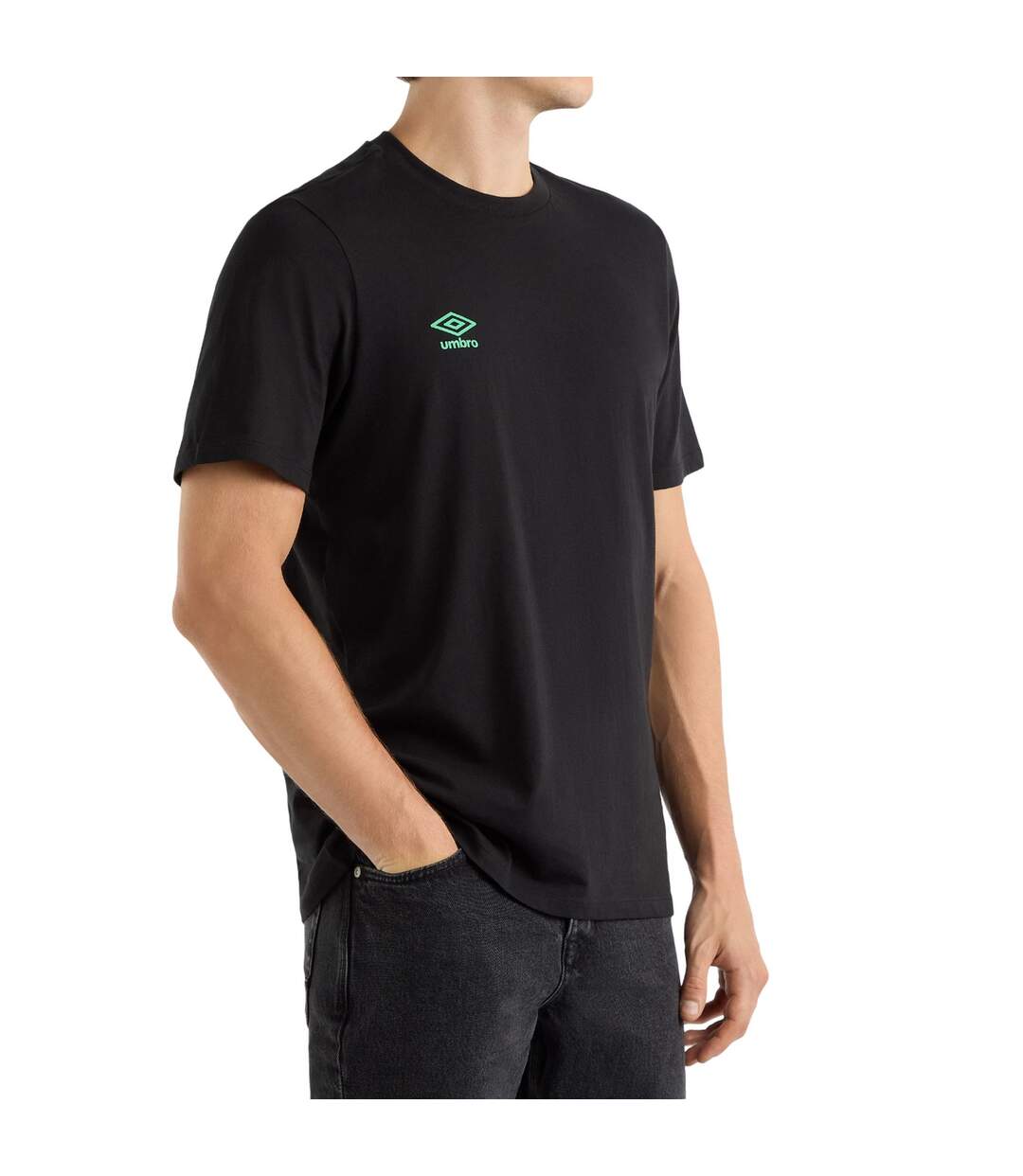 Mens stadium t-shirt black Umbro-3