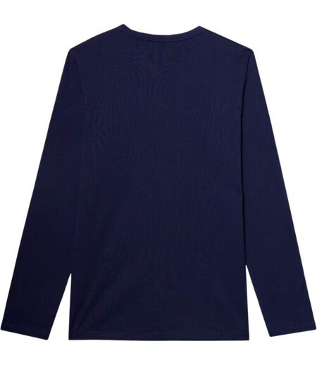 T-shirt Manches Longues Wmm00tlonm375 Homme Bleu Marine 4F