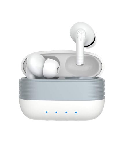 Écouteurs Sans Fil Bluetooth Earbox 6cm Blanc