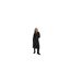 Robe Mi-longue Ocean Femme Noir Raffya-1
