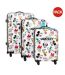 Lot De 3  Ensemble Bagage À Main 66,04 Cm Blanc Mickey Mouse & Friends-1
