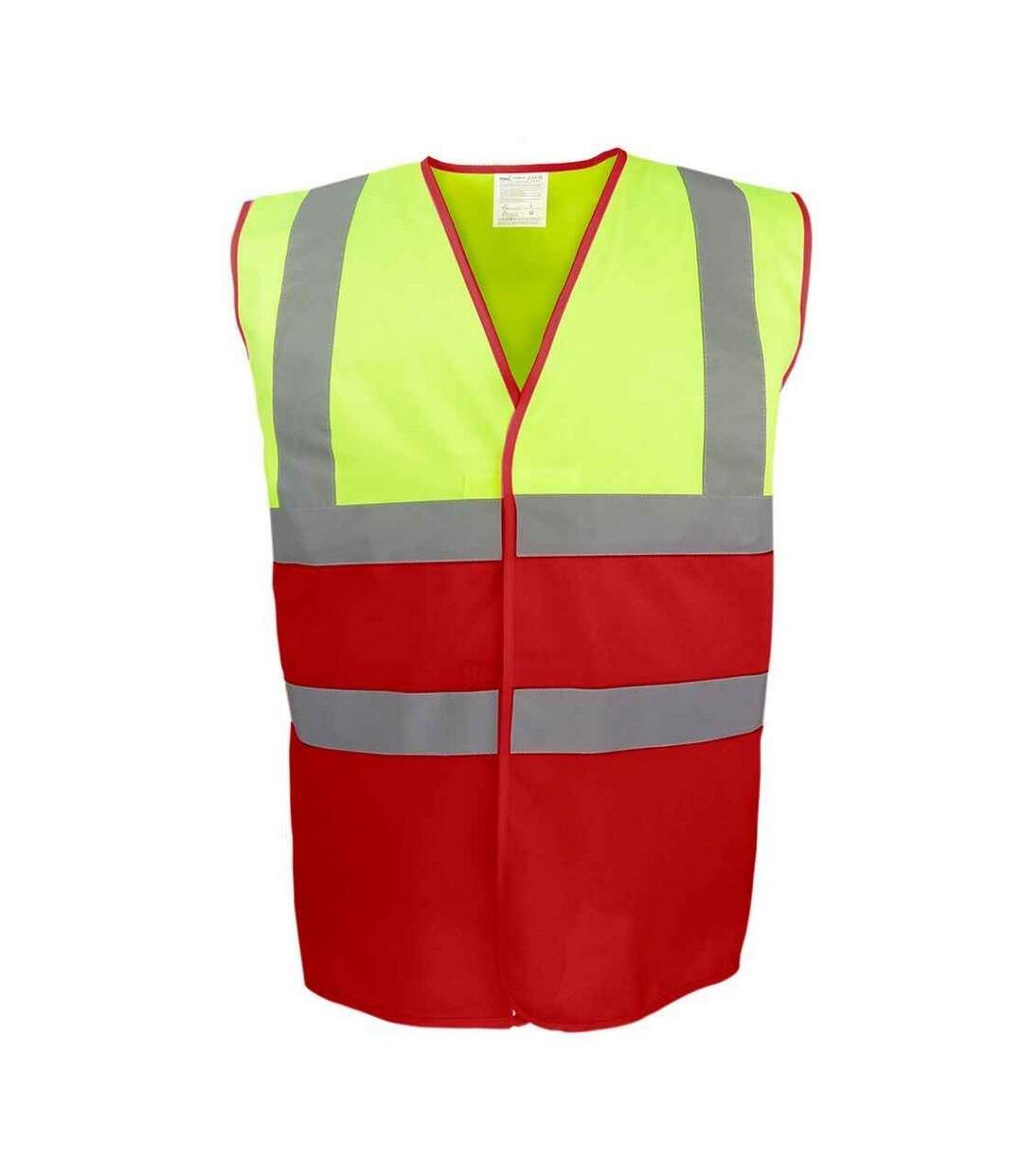 Yoko - Gilet haute visibilité - Adulte (Jaune / Rouge) - UTPC5422-1