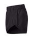 TriDri Womens/Ladies Anti-Chafe Running Shorts (Black)