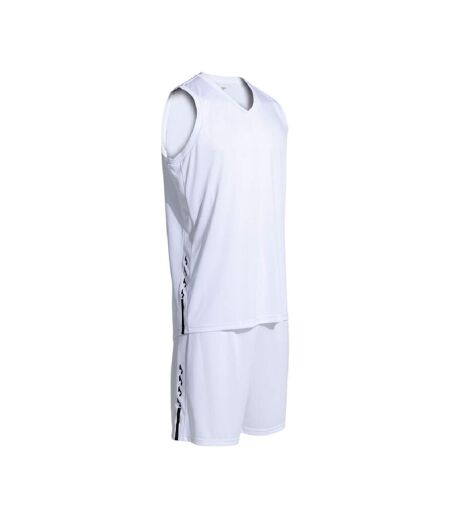 Ensemble Maillot De Basket Olimpiada Homme Blanc Joma