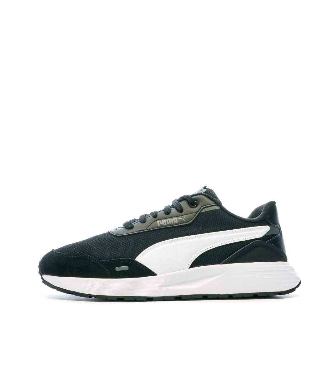 Baskets noir homme puma runtamed-1